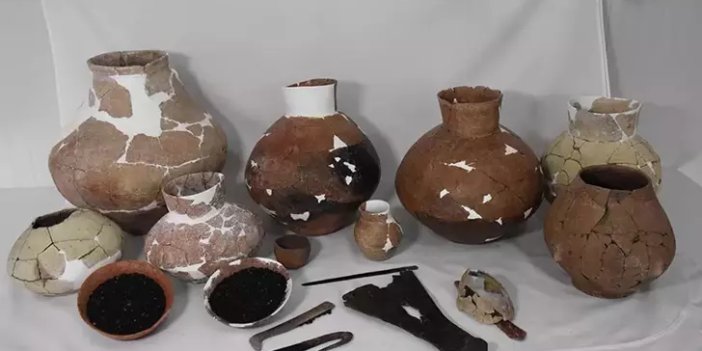 Ulucak Höyüğü'nde tarihi objeler bulundu
