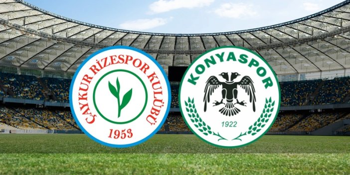 Rizespor - Konyaspor maçı ne zaman? Saat kaçta ve hangi kanalda canlı yayınlancak? | Trendyol Süper Lig
