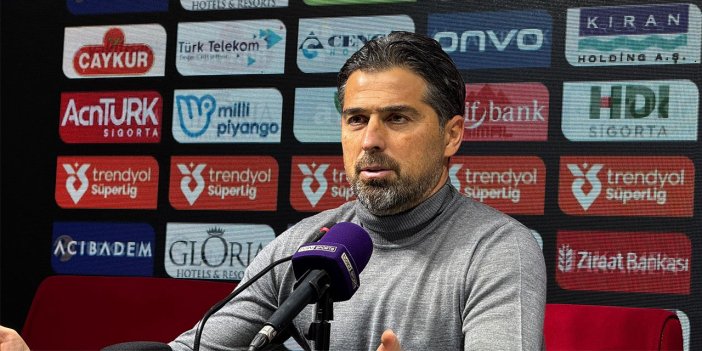 Rize Teknik Direktörü Palut kaçan iki puana üzüldü!