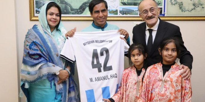 Bangladeş Ankara Büyükelçisi Anamul Haq Beyşehir'de