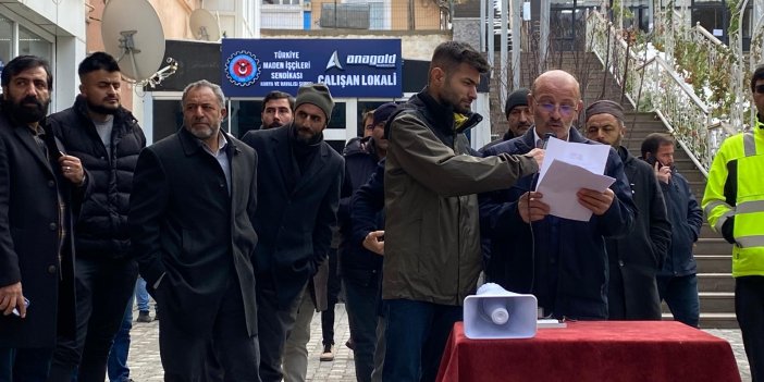 Maden işçileri isyan etti! Seslerini duyurmaya çalışıyorlar
