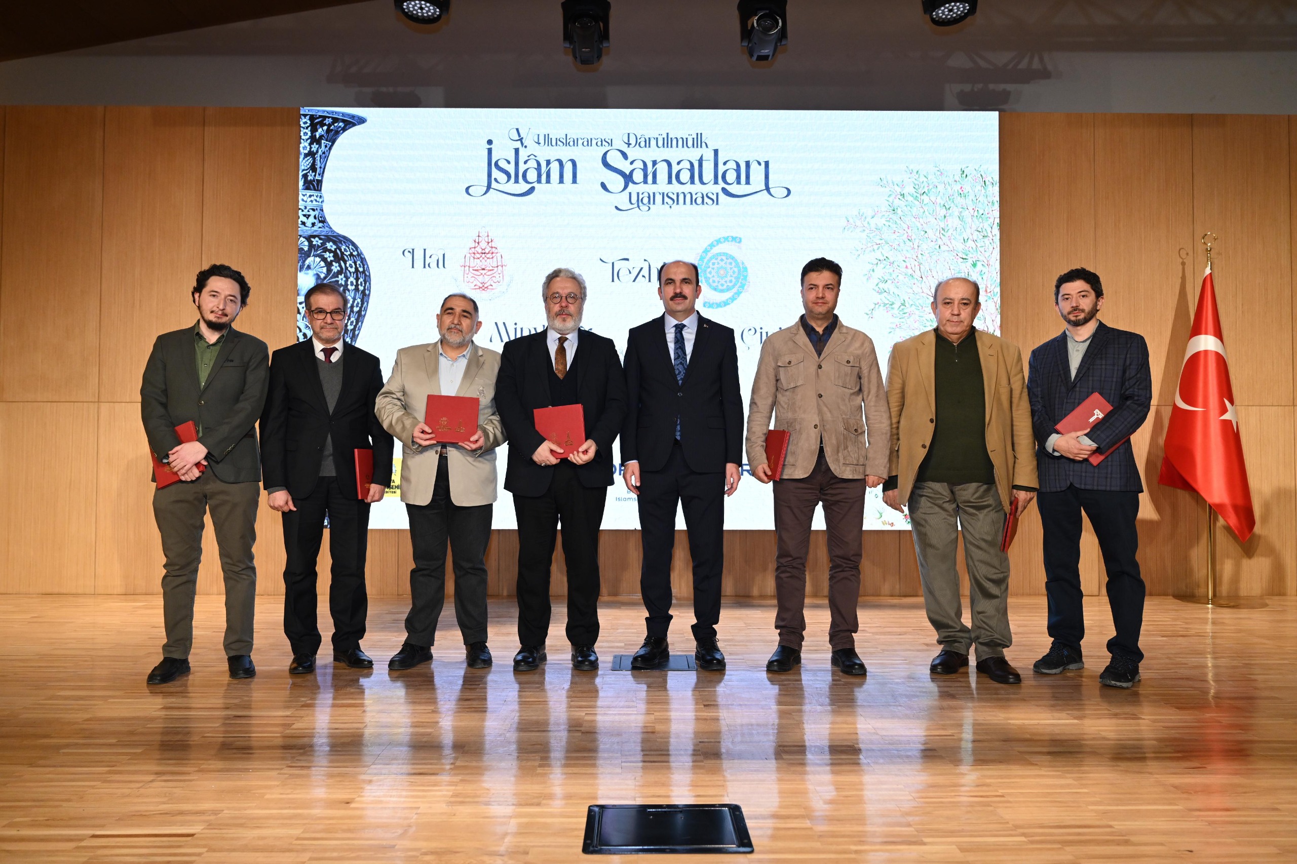 “5. Uluslararası Darülmülk İslâm Sanatları Yarışması”nda ödüller verildi