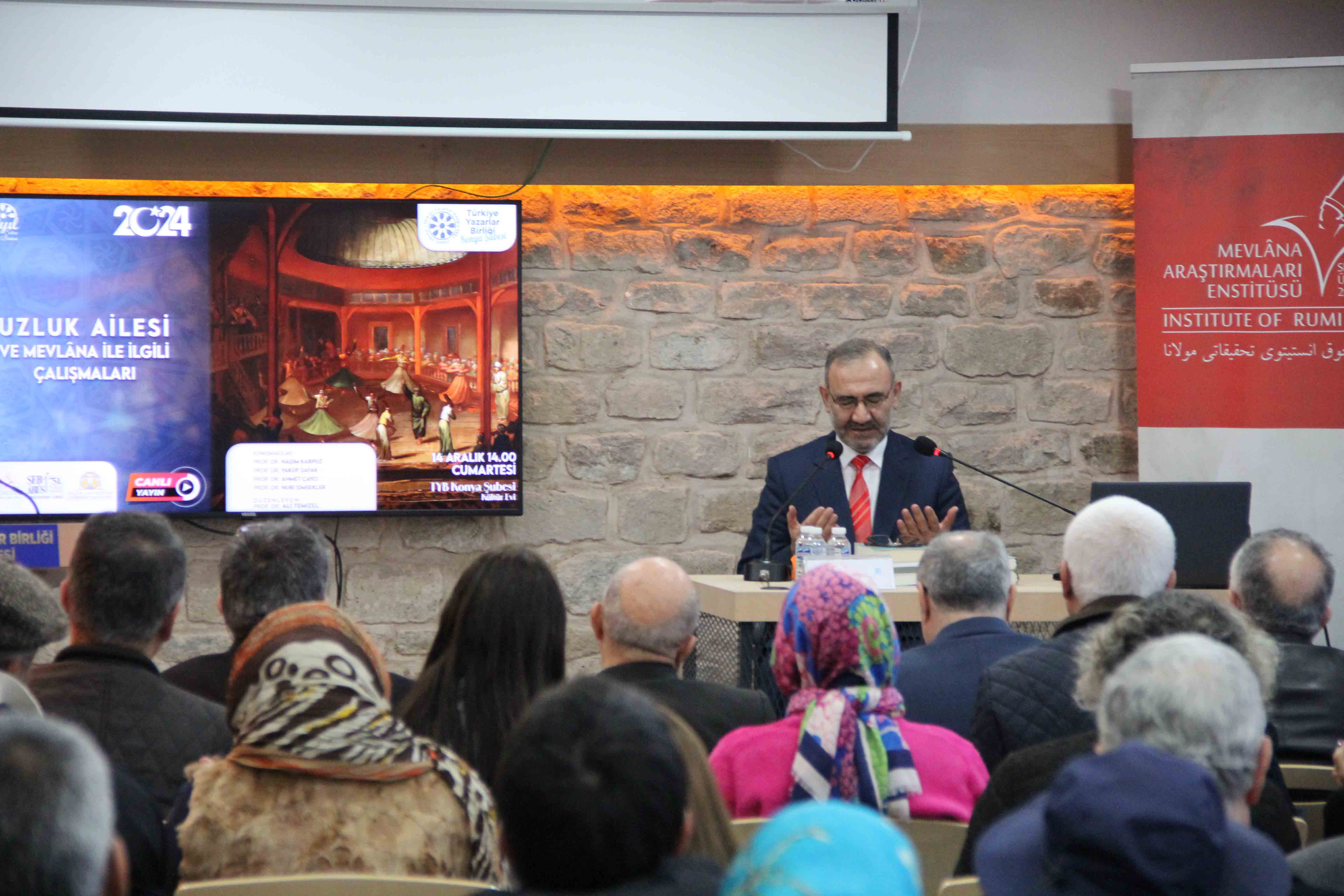TYB Konya’da Mevlâna çalışmalar konuşuldu