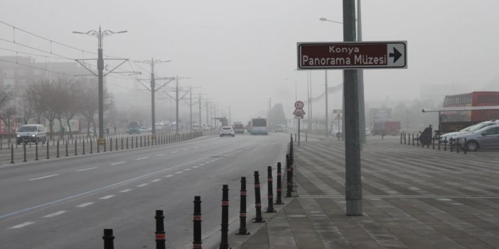 Konya AKOM'dan sis ve don uyarısı yapıldı