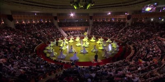 Konya'da Mevlevi Ayinişerifi icra edildi.