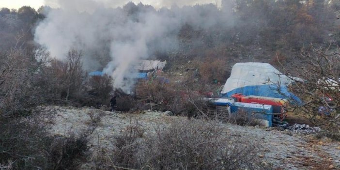 Konya'da evde çıkan yangında evli çift hayatını kaybetti
