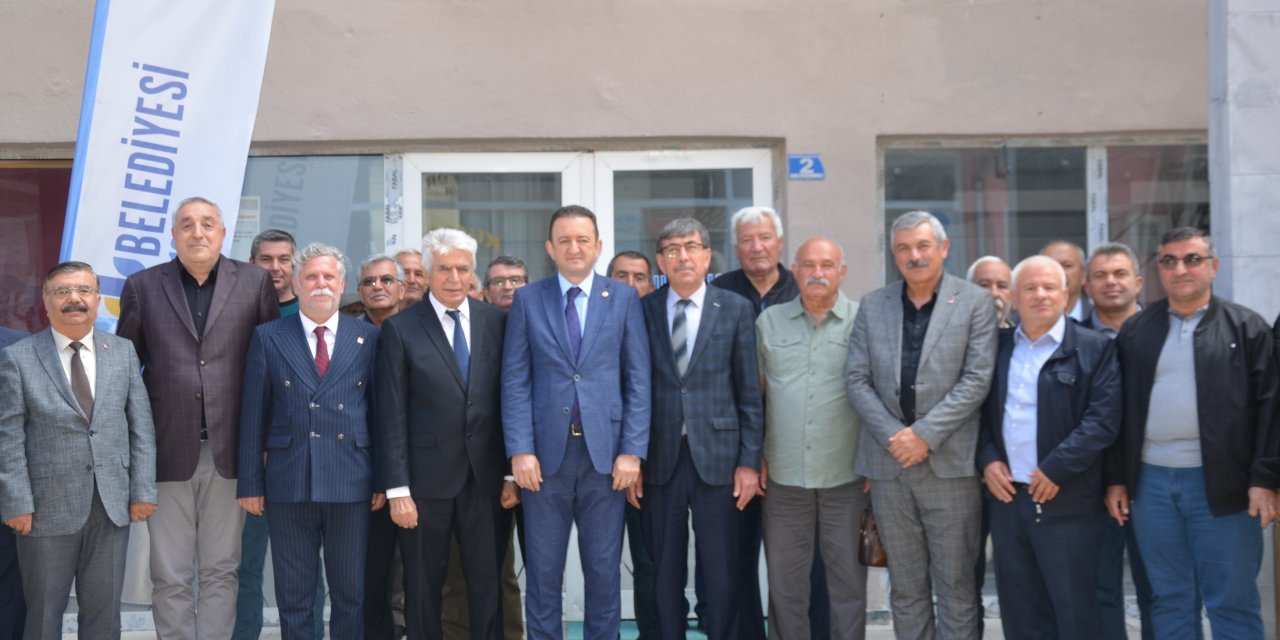 CHP’den, Hüyük belediyesine hayırlı olsun ziyareti