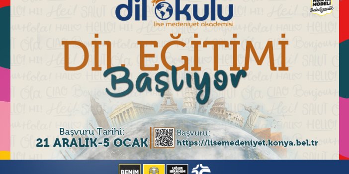 İngilizce öğrenmek isteyen 9. ve 10. sınıf öğrenciler için Dil Okulu başlıyor