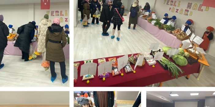 Minik Öğrenciler yerli malı haftasını kutladı