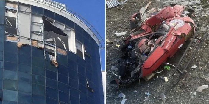 Muğla'da hastaneye çarpan helikopter düştü; 4 ölü