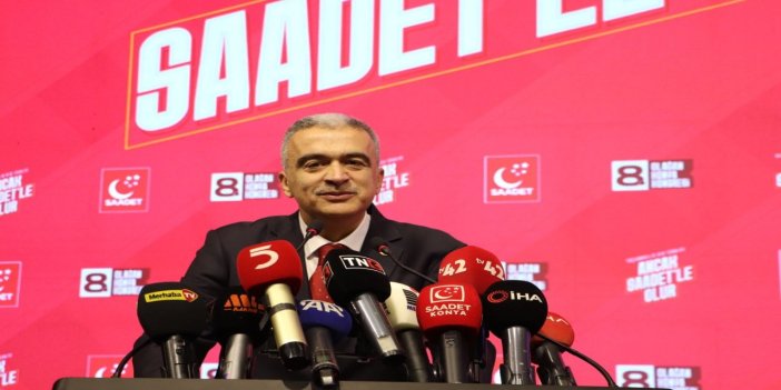 Saadet Partisi'nde start Konya'dan verildi