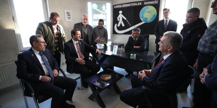 Saadet Partisi’nin yeni Genel Başkanından Konya'da ilk ziyareti o derneğe oldu