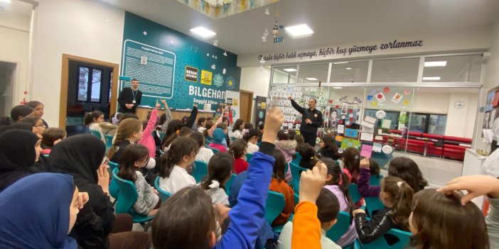 Seydişehir'de öğrencilere yangın eğitim programı