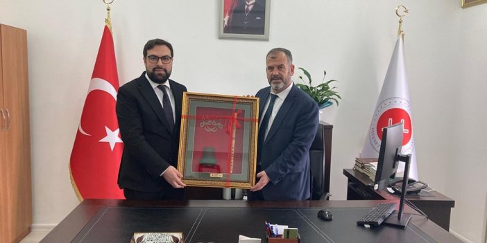 İl Müftüsü Prof. Dr. Ali Öge, Derebucak İlçe Müftülüğü’nü Ziyaret Etti