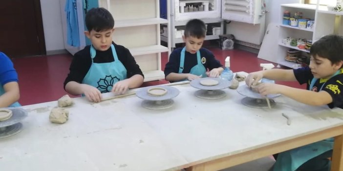 Selçuklu'da İlkokul öğrencileri geleceğe yaşayarak hazırlanıyorlar