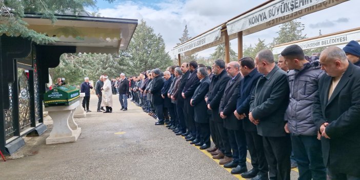 AK Parti eski Konya Milletvekili Ayşe Türkmenoğlu’nun eşi toprağa verildi