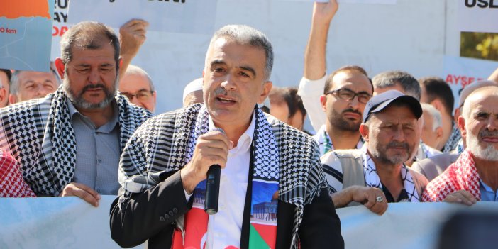 Saadet Partisi Konya İl Başkanı Demirel asgari ücret hakkında basın açıklaması yaptı