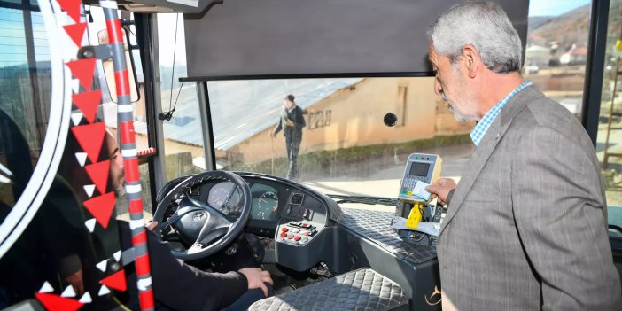 Konya Büyükşehir Belediyesi'nde Tunceli'ye 2 otobüs!