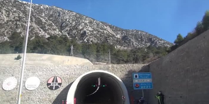 Antalya'da ayrı Konya'da ayrı! Demirkapı Tüneli'nin iki tarafında farklı iklim yaşanıyor