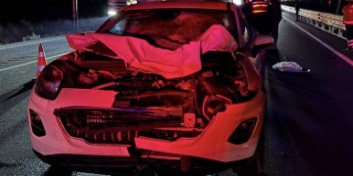 Aksaray'da otomobilin çarptığı yaya hayatını kaybetti