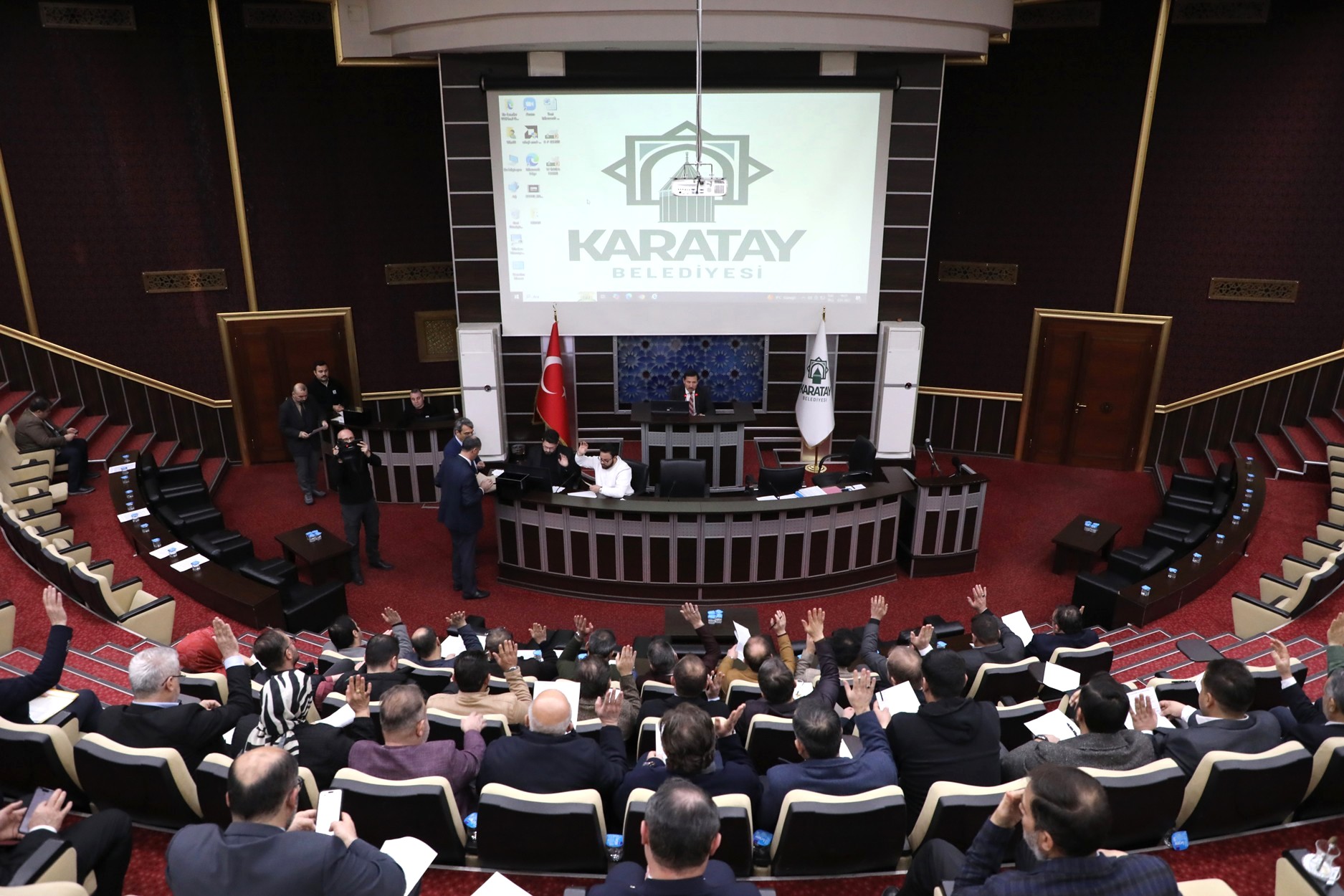 Karatay Belediyesi’nde 2025 yılının ilk meclis toplantısı yapıldı