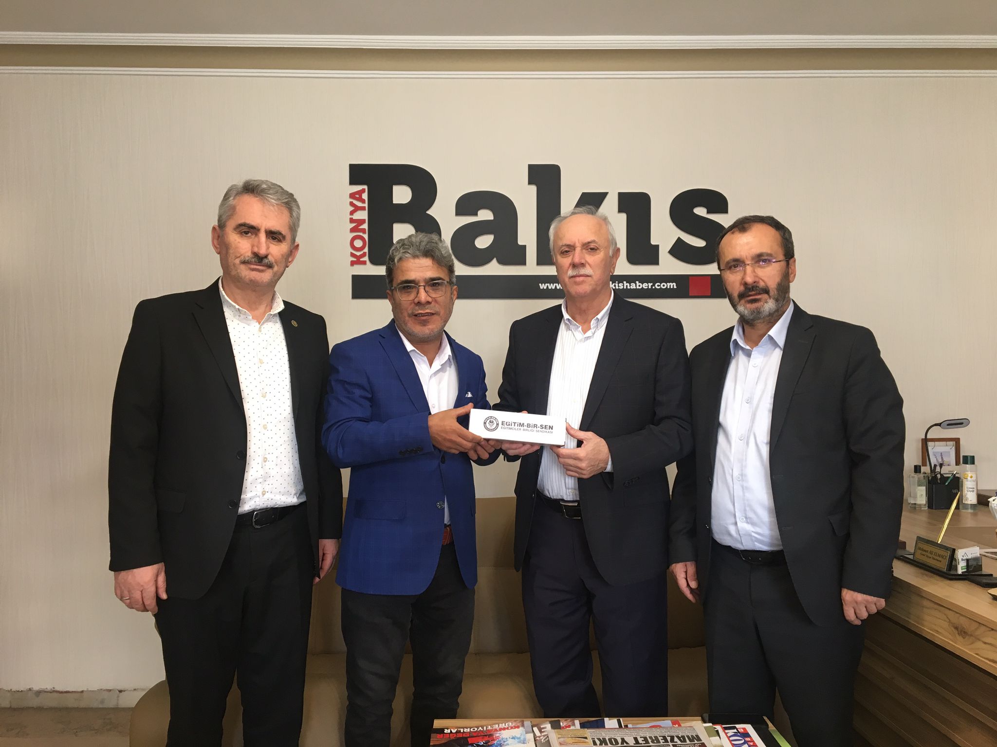 Memur Sen'den Bakış Gazetesi'ne 10 Ocak Çalışan Gazeteciler Günü Ziyareti