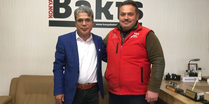 Tatlıcı Servet’ten Konya Bakış Gazetesi'ne 10 Ocak ziyareti