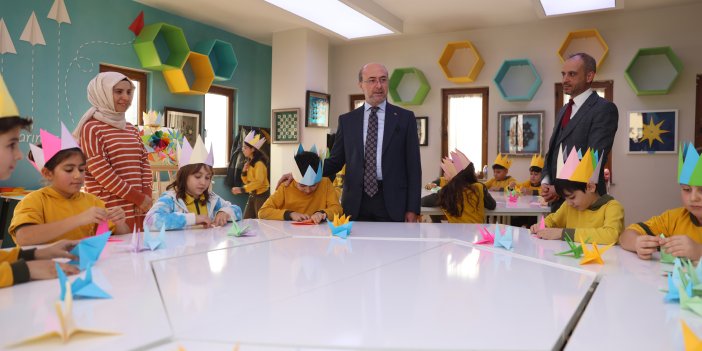 Başkan Pekyatırmacı, SETAP öğrencilerini ziyaret etti