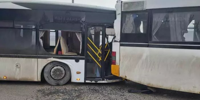 Başkentte zincirleme kaza ardından 33 kişi yaralandı