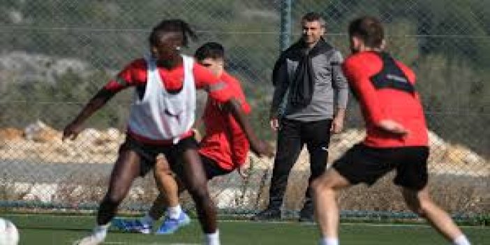 Atakaş Hatayspor, Galatasaray maçının hazırlıklarına devam etti