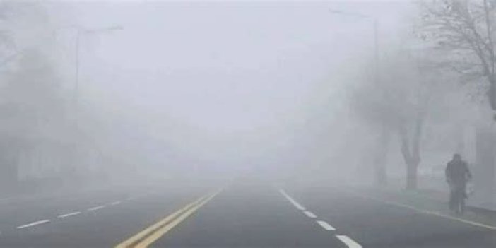 Kırklareli'nin yüksek kesimlerinde yoğun sis etkili oldu