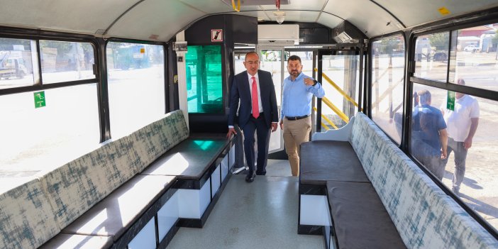 Meram’da taziye otobüsleri vatandaşların en zor günlerinde yanında