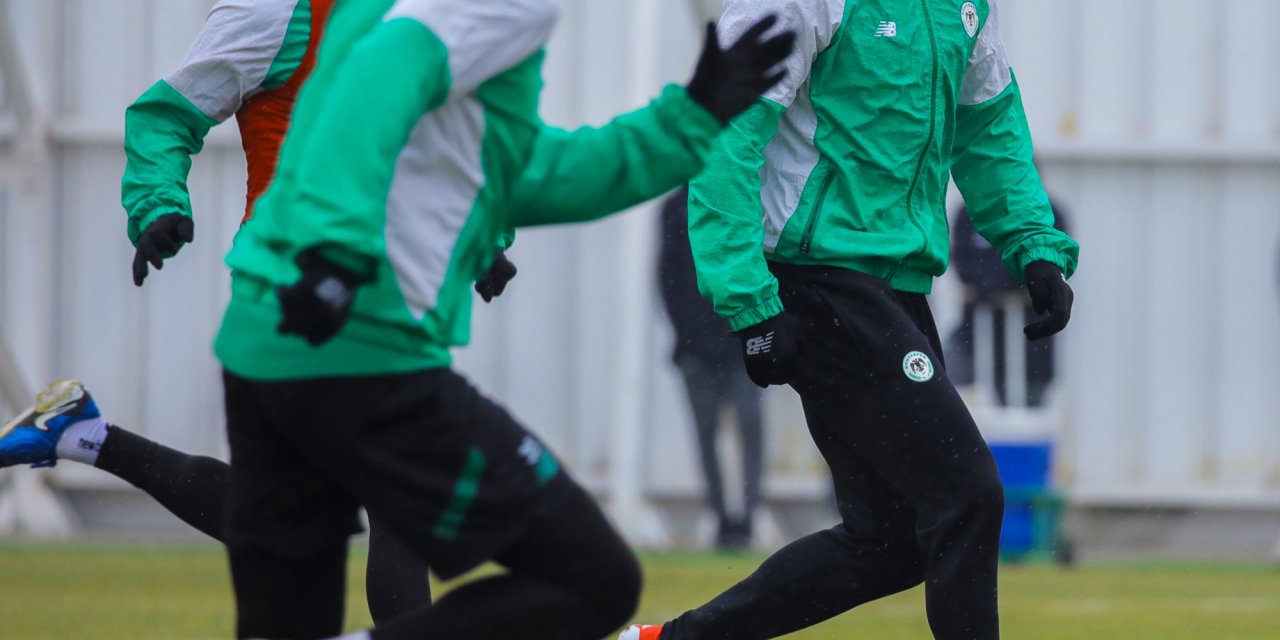 Konyaspor Galatasaray maçı hazırlıkları devam ediyor
