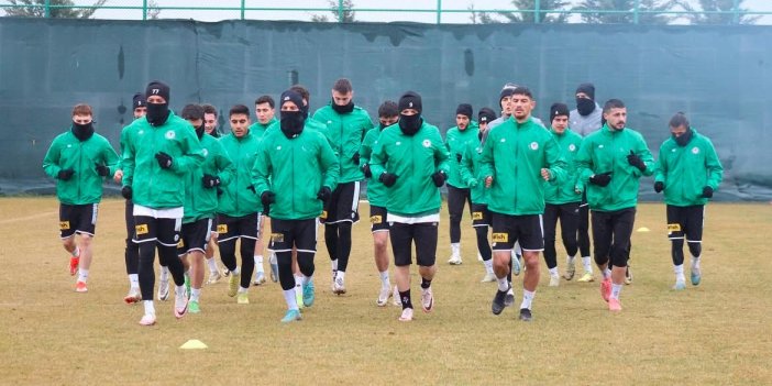 1922 Konyaspor Viranşehir maç hazırlıklarına başladı