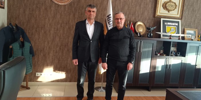 Dünya Görmeyenler Derneği, Başkan Kütükcü'yü ziyaret etti