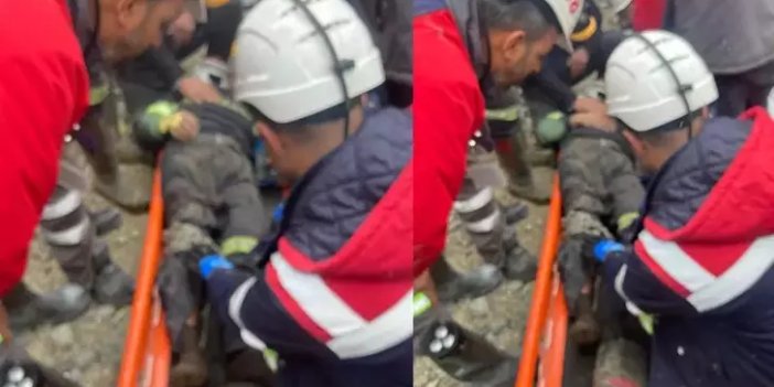 Maden ocağında 2 işçi üzerlerine taş düştü, 1’i yaralandı