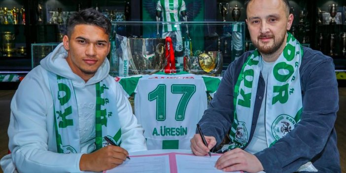 Konyaspor Abdurrahman Üresin’e hoş geldin dedi