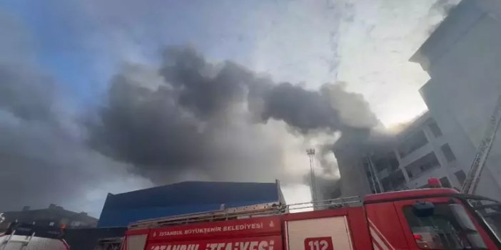 Tekstil atölyesinde yangın çıktı