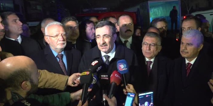 Cumhurbaşkanı Yardımcısı Yılmaz: "Elimizden gelen tüm gücümüzle çalışmaları sürdüreceğiz"