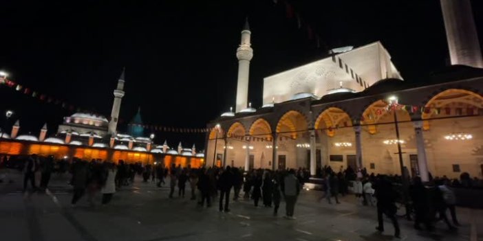 Konya'da Miraç Kandili idrak edildi