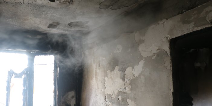 Ankara'da evde çıkan yangında 8 kişi dumandan etkilendi