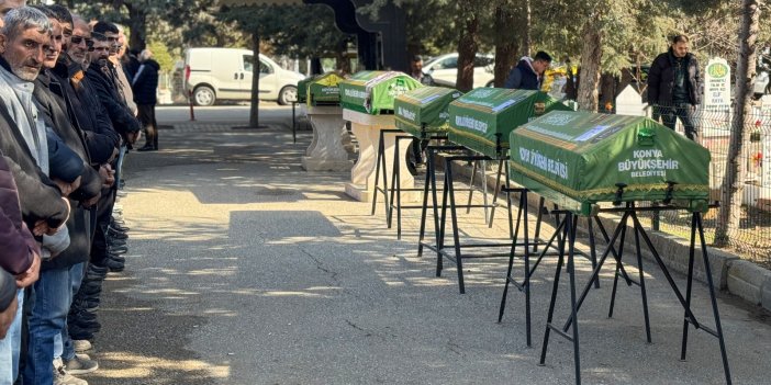 Konya'da  ölü bulunan 4 kişilik aile son yolculuğuna uğurlandı