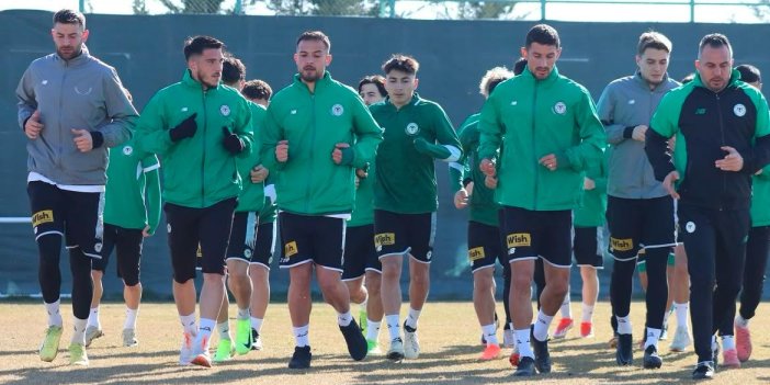 1922 Konyaspor-Pazarspor maçı hazırlıklarına başladı