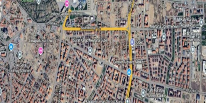 Konya'da Cumartesi günü bu yollarda yarış var!