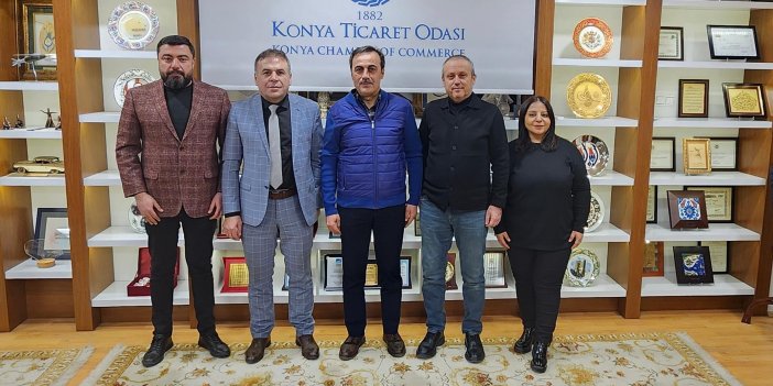 Eskici’den Konya Ticaret Odası Başkanı Öztürk’e ziyaret