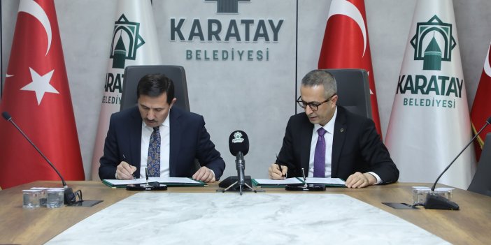 Karatay anlamlı iş birlik protokolü imzalandı