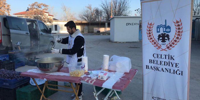 Başkan Meşe: ‘’ Sıcak bir ikram dayanışma ruhunu yaşatacaktır’’