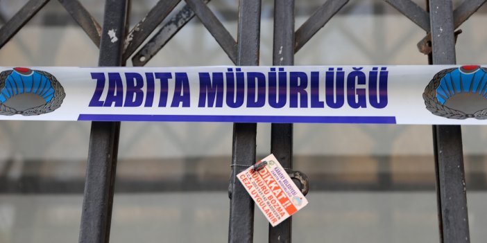 Konya'da yıkılma tehlikesi olan 2 bina mühürlendi