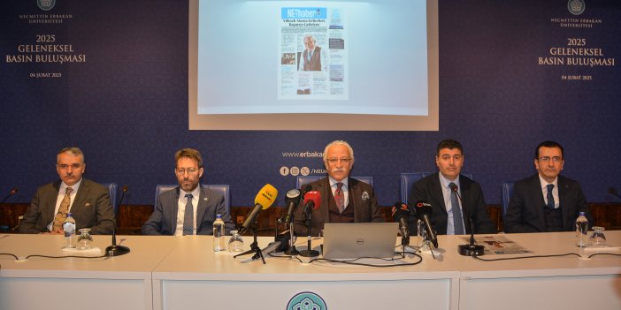 NEÜ rehberlik yapan bir üniversite haline geldi