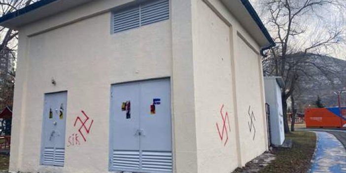 Talas'ta duvarlara yazı yazan 2 kişiye 23 bin 150 lira ceza yazıldı